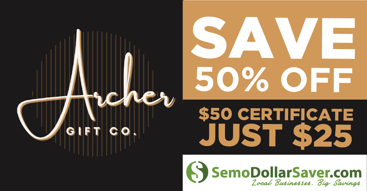 $50.00 Archer Gift Company Certificate